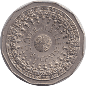 1977 50 CENTS AUSTRALIA - WORLD COINS - Cambridgeshire Coins