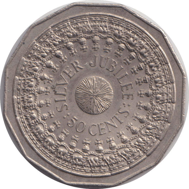 1977 50 CENTS AUSTRALIA - WORLD COINS - Cambridgeshire Coins
