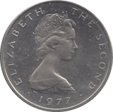 1977 FIVE PENCE ISLE OF MAN ( BU ) - 5p BU - Cambridgeshire Coins