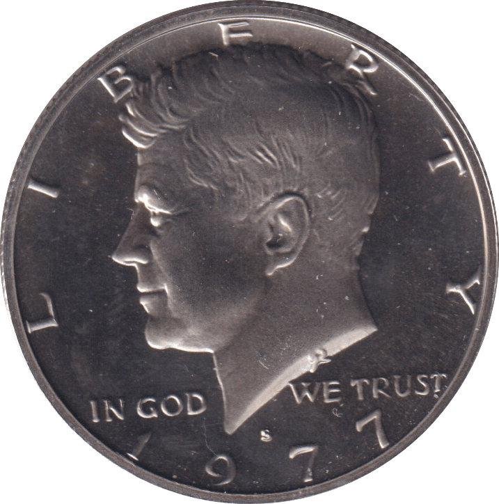 1977 HALF DOLLAR USA - WORLD COINS - Cambridgeshire Coins