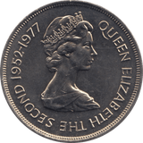 1977 JERSEY TWENTY FIVE PENCE - WORLD COINS - Cambridgeshire Coins