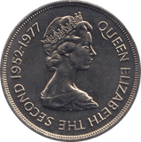 1977 JERSEY TWENTY FIVE PENCE - WORLD COINS - Cambridgeshire Coins