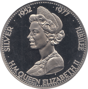 1977 MEDAL SILVER JUBILEE HM QUEEN ELIZABETH II - WORLD COINS - Cambridgeshire Coins