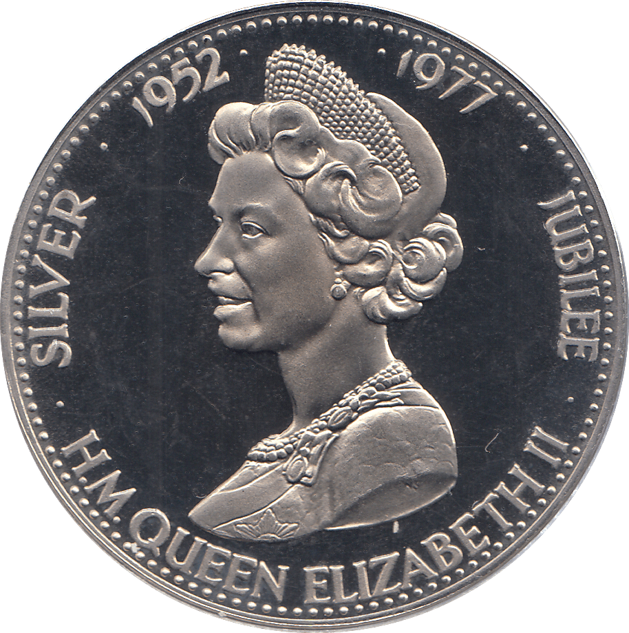 1977 MEDAL SILVER JUBILEE HM QUEEN ELIZABETH II - WORLD COINS - Cambridgeshire Coins