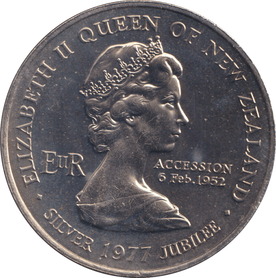 1977 ONE DOLLAR NEW ZEALAND - WORLD COINS - Cambridgeshire Coins