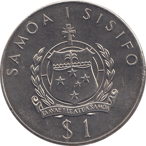 1977 ONE DOLLAR SAMOA ROYAL JUBILEE - WORLD COINS - Cambridgeshire Coins