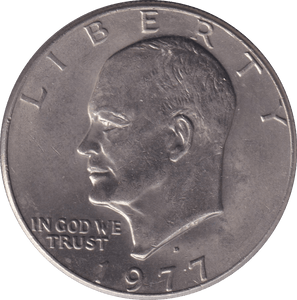 1977 ONE DOLLAR USA - WORLD COINS - Cambridgeshire Coins