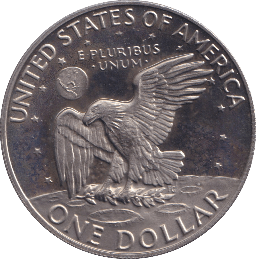 1977 ONE DOLLAR USA - WORLD COINS - Cambridgeshire Coins
