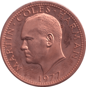 1977 ONE PUFFIN LUNDY - WORLD COINS - Cambridgeshire Coins