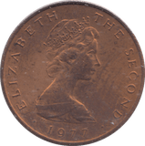 1977 PENNY ISLE OF MAN ( BU ) - PENNY - Cambridgeshire Coins