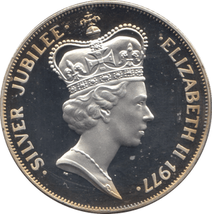 1977 QUEEN ELIZABETH II COMMEMORATIVE SILVER JUBILEE MEDAL - MEDALS & MEDALLIONS - Cambridgeshire Coins