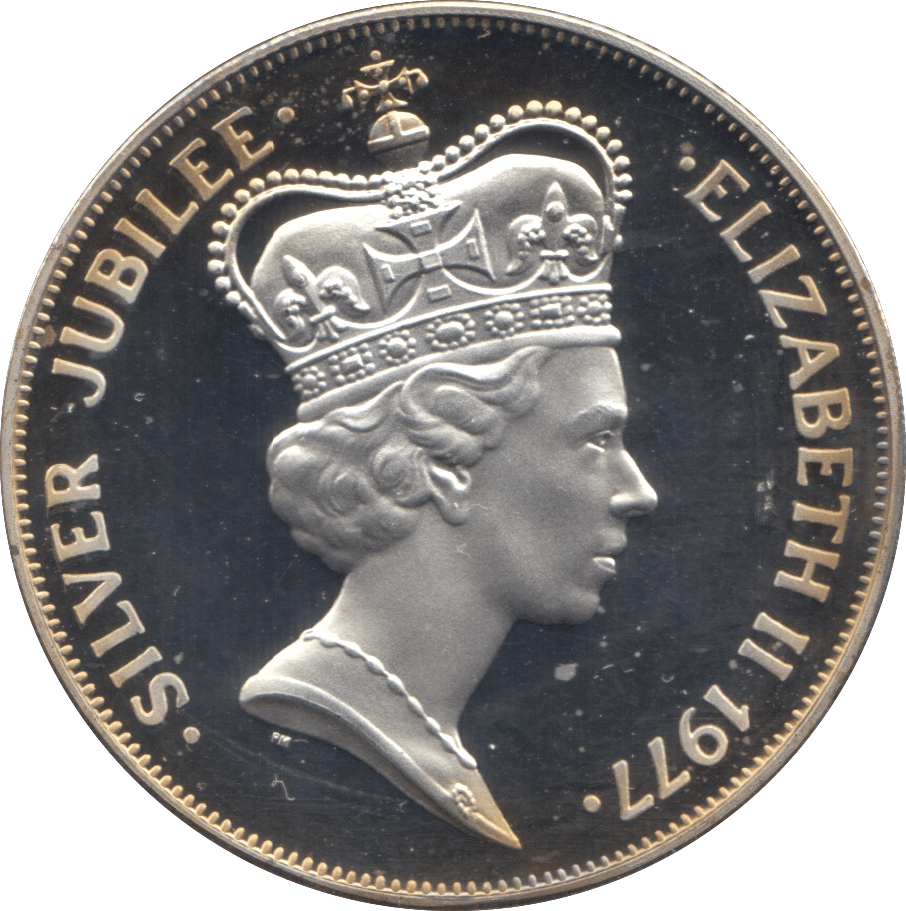 1977 QUEEN ELIZABETH II COMMEMORATIVE SILVER JUBILEE MEDAL - MEDALS & MEDALLIONS - Cambridgeshire Coins