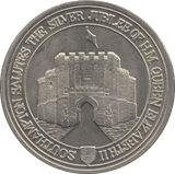 1977 QUEEN ELIZABETH II SILVER JUBILEE COMMEMORATIVE MEDAL F190 - MEDALS & MEDALLIONS - Cambridgeshire Coins