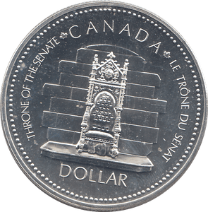 1977 SILVER 1 DOLLAR CANADA - SILVER WORLD COINS - Cambridgeshire Coins