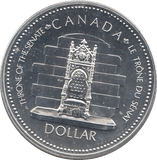 1977 SILVER 1 DOLLAR CANADA - SILVER WORLD COINS - Cambridgeshire Coins
