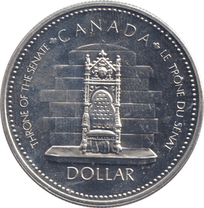 1977 SILVER DOLLAR CANADA - SILVER WORLD COINS - Cambridgeshire Coins