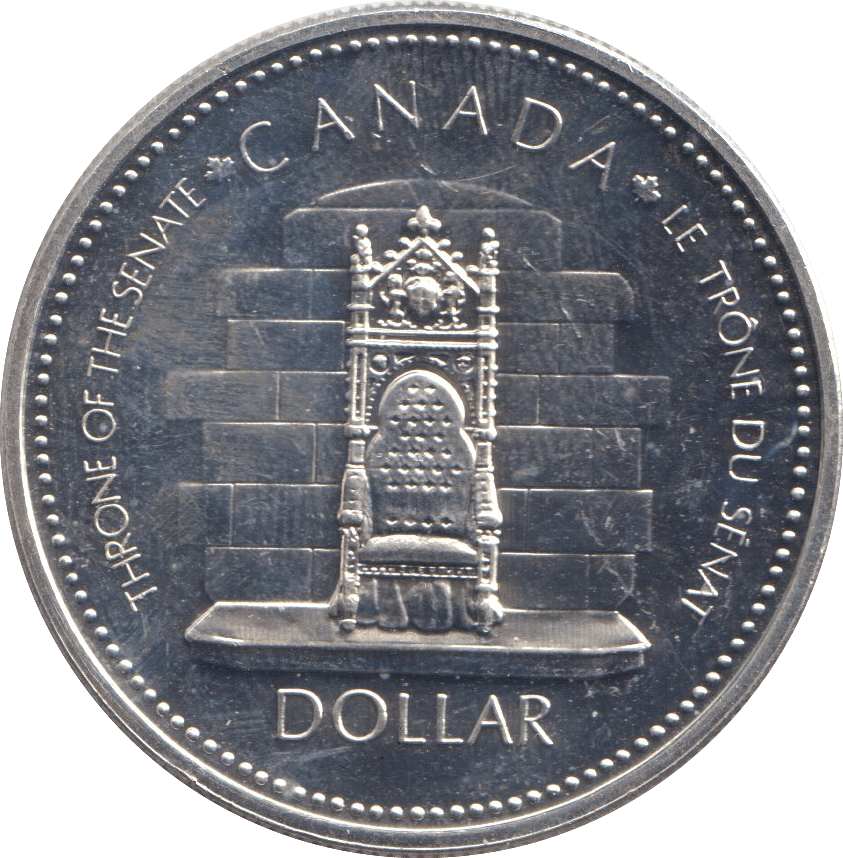 1977 SILVER DOLLAR CANADA - SILVER WORLD COINS - Cambridgeshire Coins