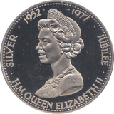 1977 SILVER JUBILEE COMMEMORATIVE COIN - WORLD COINS - Cambridgeshire Coins