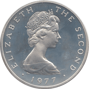 1977 SILVER PROOF ISLE OF MAN 2 PENCE - WORLD COINS - Cambridgeshire Coins