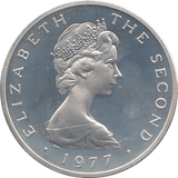 1977 SILVER PROOF ISLE OF MAN 2 PENCE - WORLD COINS - Cambridgeshire Coins