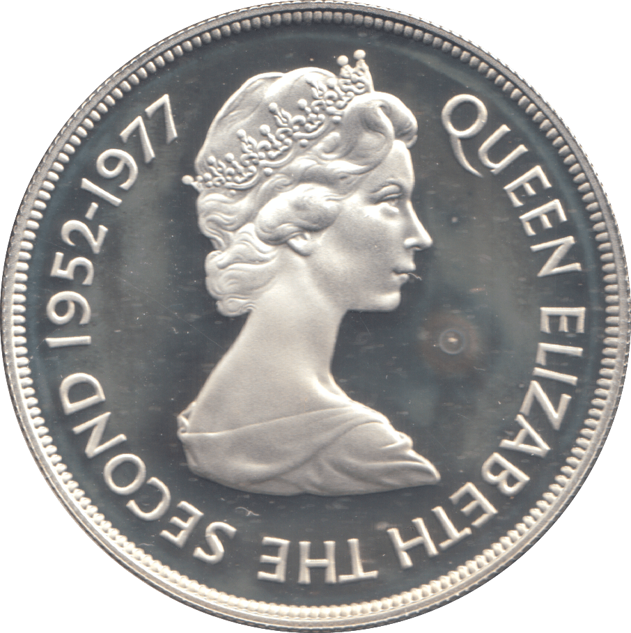 1977 SILVER PROOF ST HELENA TWNETY FIVE PENCE - Silver Proof - Cambridgeshire Coins