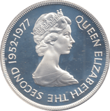 1977 SILVER PROOF TRISTAN DA CUNHA TWNETY FIVE PENCE - Silver Proof - Cambridgeshire Coins