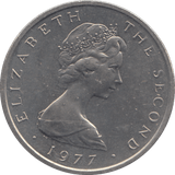 1977 TEN PENCE ISLE OF MAN ( BU ) - 10p BU - Cambridgeshire Coins