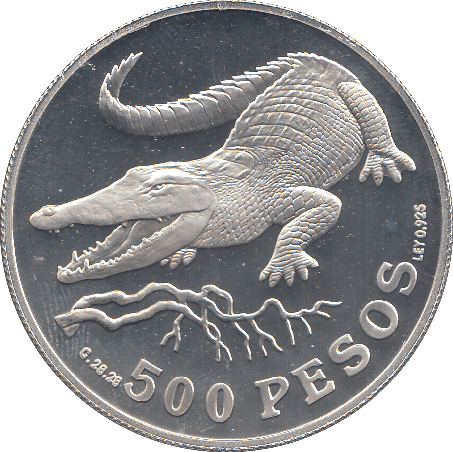 1978 COLOMBIA 500 PESOS SILVER PROOF - WORLD COINS - Cambridgeshire Coins