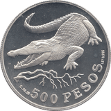1978 COLOMBIA 500 PESOS SILVER PROOF - WORLD COINS - Cambridgeshire Coins