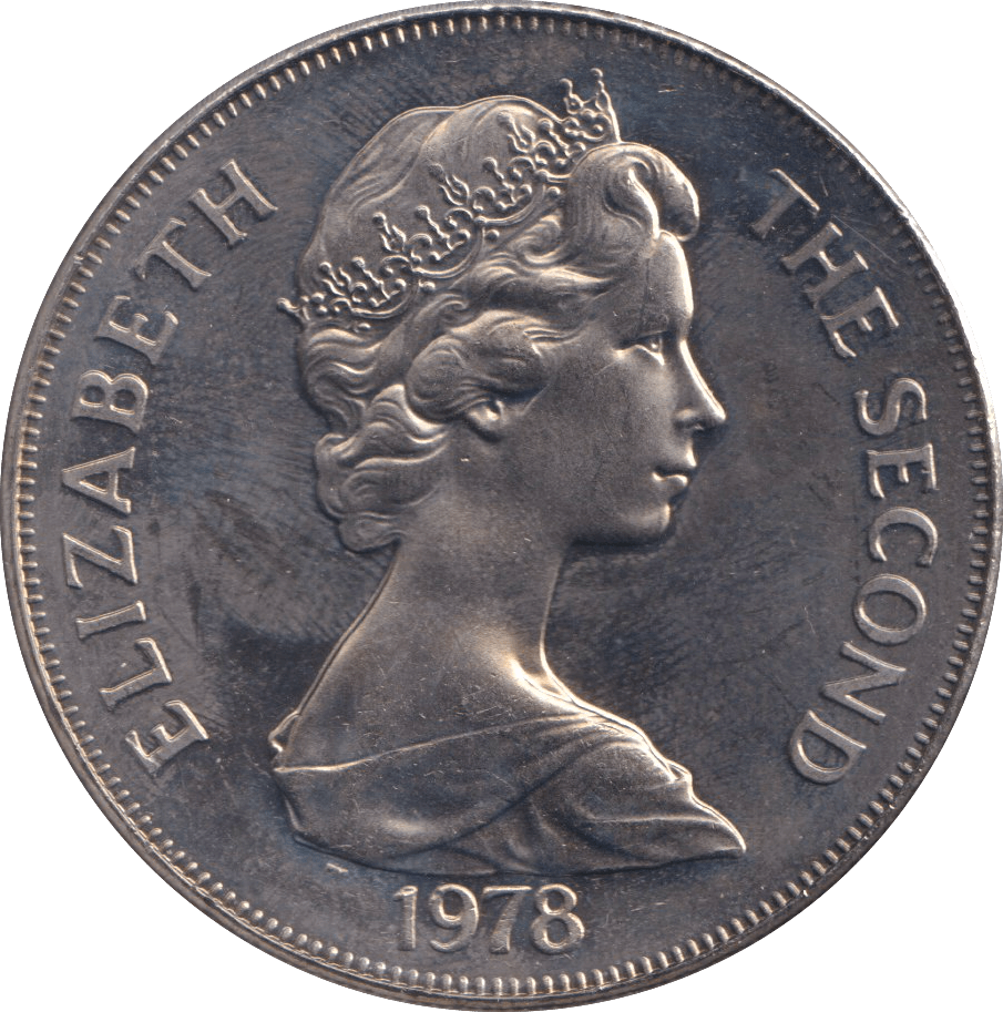 1978 CROWN CORONATION ANNIVERSARY 2 - WORLD COINS - Cambridgeshire Coins