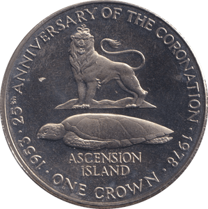 1978 CROWN CORONATION ANNIVERSARY 2 - WORLD COINS - Cambridgeshire Coins