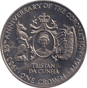 1978 CROWN CORONATION ANNIVERSARY 3 - WORLD COINS - Cambridgeshire Coins