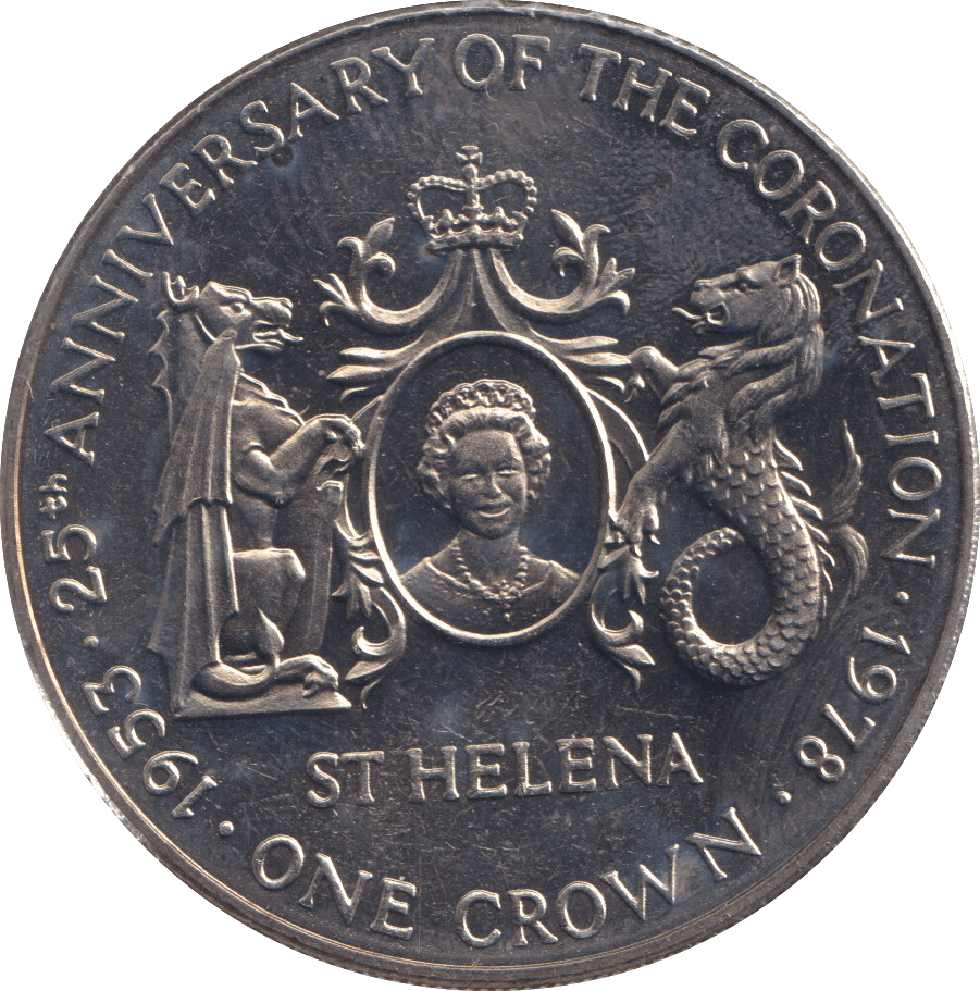 1978 CROWN CORONATION ANNIVERSARY - WORLD COINS - Cambridgeshire Coins