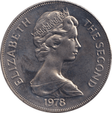 1978 CROWN CORONATION ANNIVERSARY - WORLD COINS - Cambridgeshire Coins