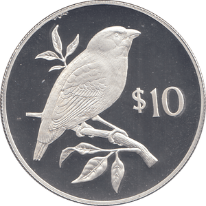 1978 FIJI $10 SILVER PROOF - WORLD COINS - Cambridgeshire Coins