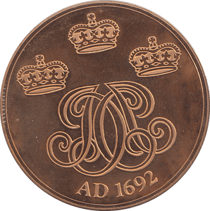 1978 NEW HEAD OFFICE FOR COUTTS COMMEMORATIVE COIN - WORLD COINS - Cambridgeshire Coins