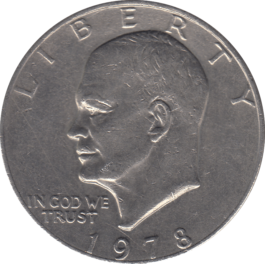 1978 ONE DOLLAR USA EISENHOWER - WORLD COINS - Cambridgeshire Coins