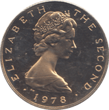1978 ONE POUND ISLE OF MAN - £1 BU - Cambridgeshire Coins