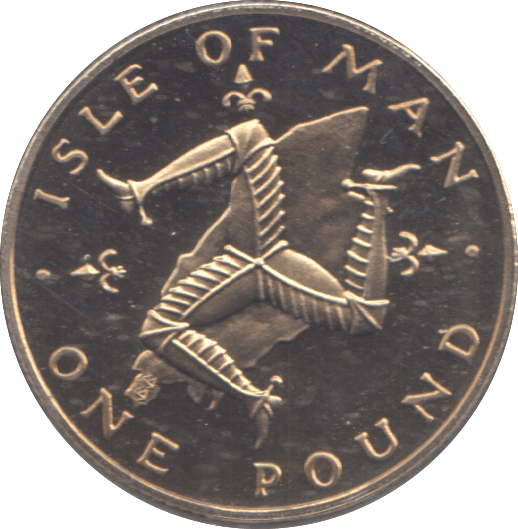 1978 ONE POUND ISLE OF MAN - £1 BU - Cambridgeshire Coins