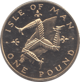 1978 ONE POUND ISLE OF MAN - £1 BU - Cambridgeshire Coins