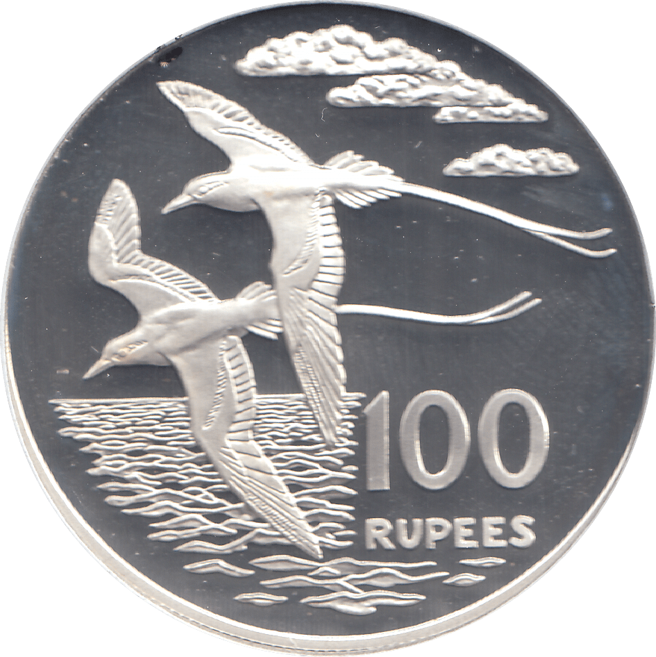1978 REPUBLIC OF SEYCHELLES 100 RUPEES SILVER PROOF - WORLD COINS - Cambridgeshire Coins