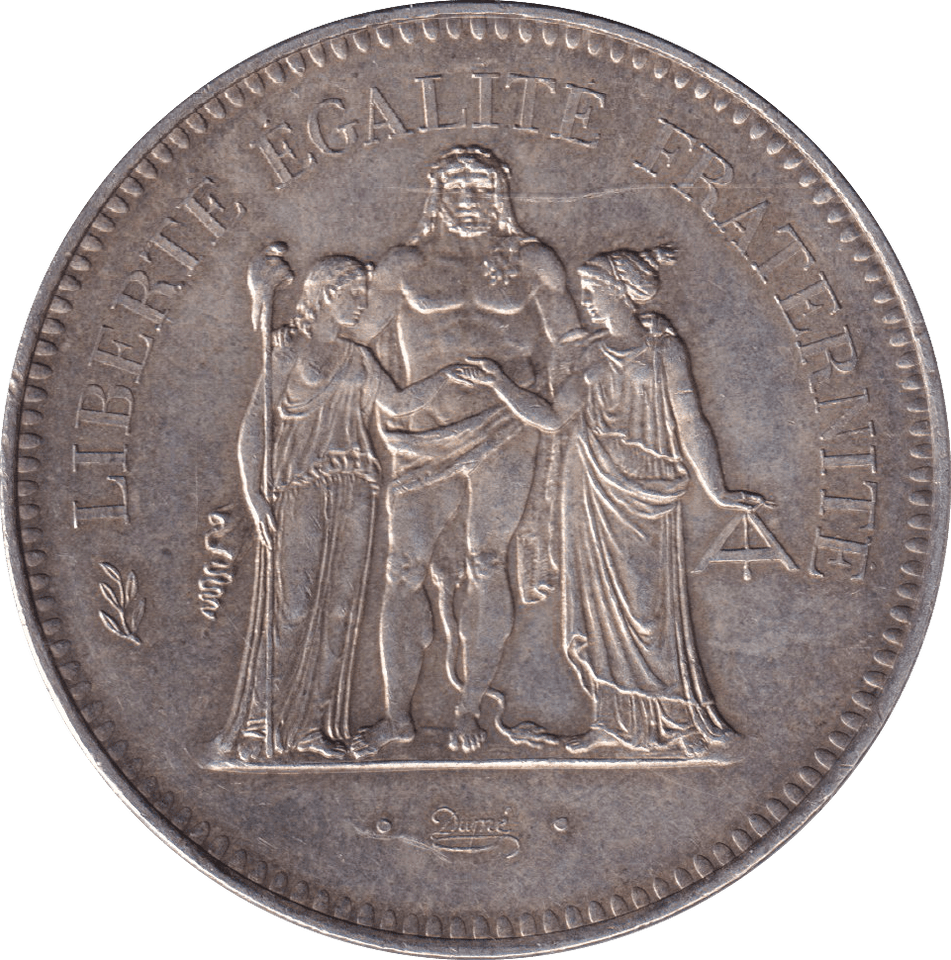1978 SILVER 50 FRANCS FRANCE - SILVER WORLD COINS - Cambridgeshire Coins