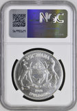 1978 SILVER BOTSWANA FIVE PULA CONSERVATION GEMSBOK ( NGC ) MS68 - NGC SILVER COINS - Cambridgeshire Coins