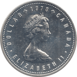 1978 SILVER DOLLAR CANADA - SILVER WORLD COINS - Cambridgeshire Coins