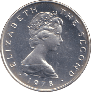1978 SILVER HALFPENNY ISLE OF MAN - SILVER WORLD COINS - Cambridgeshire Coins