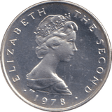 1978 SILVER HALFPENNY ISLE OF MAN - SILVER WORLD COINS - Cambridgeshire Coins