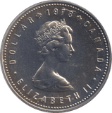 1978 SILVER ONE DOLLAR COMMONWEALTH GAMES CANADA - SILVER WORLD COINS - Cambridgeshire Coins