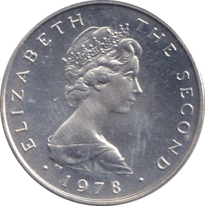 1978 SILVER ONE PENNY ISLE OF MAN - SILVER WORLD COINS - Cambridgeshire Coins