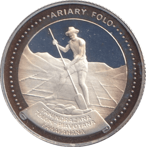 1978 SILVER PROOF 10 ARIARY MADAGASCAR - SILVER WORLD COINS - Cambridgeshire Coins