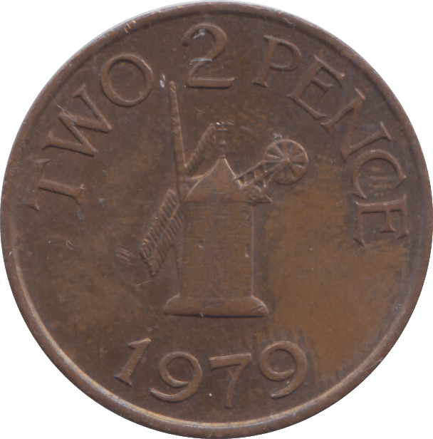 1979 2 PENCE GUERNSEY - WORLD COINS - Cambridgeshire Coins